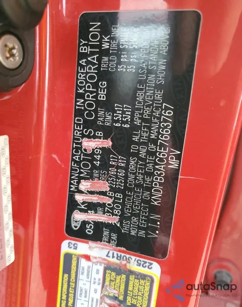 2014 Kia Sportage Base from USA, damaged, VIN KNDPB3AC6E7663767